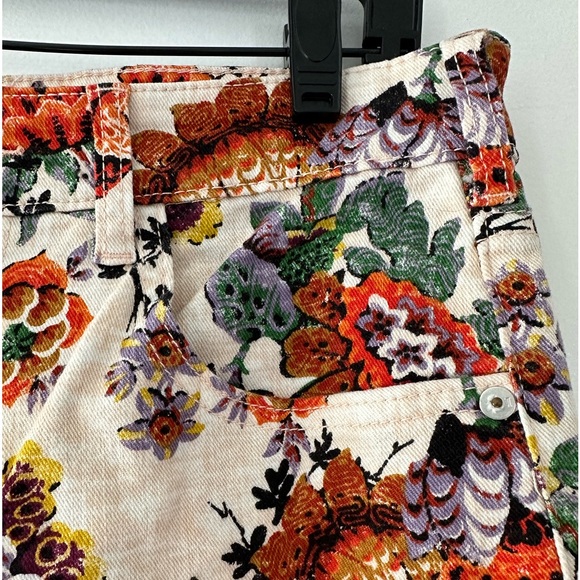 Anthropologie Pilcro Floral Ikat Stet pants - Picture 8 of 11